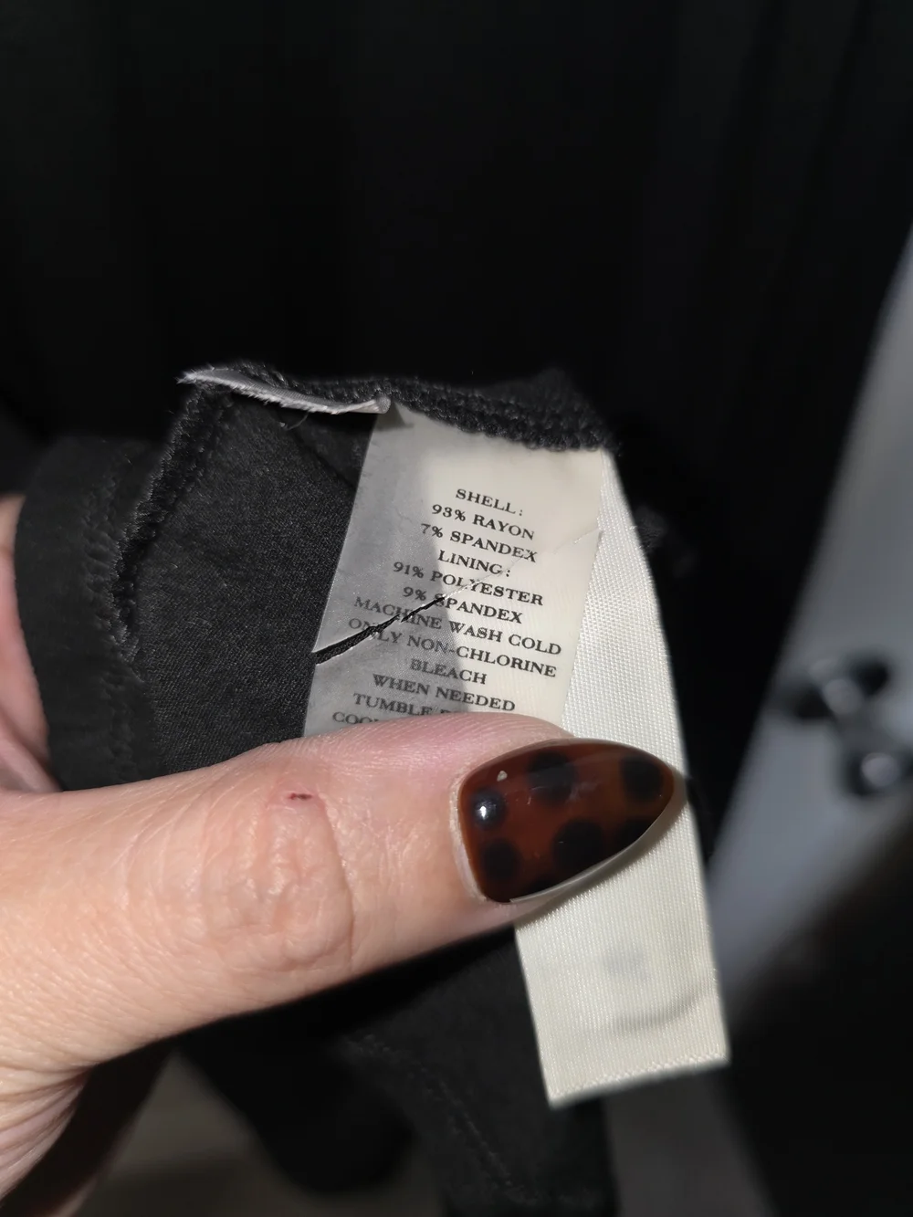 Ann Taylor Black Sleeveless Fit & Flare Dress With Flowy Sharkbite Hemline 14